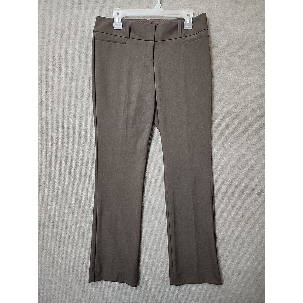 The Limited Drew Fit Dress Pants Womens 8 Brown Bootcut Career Office NEW